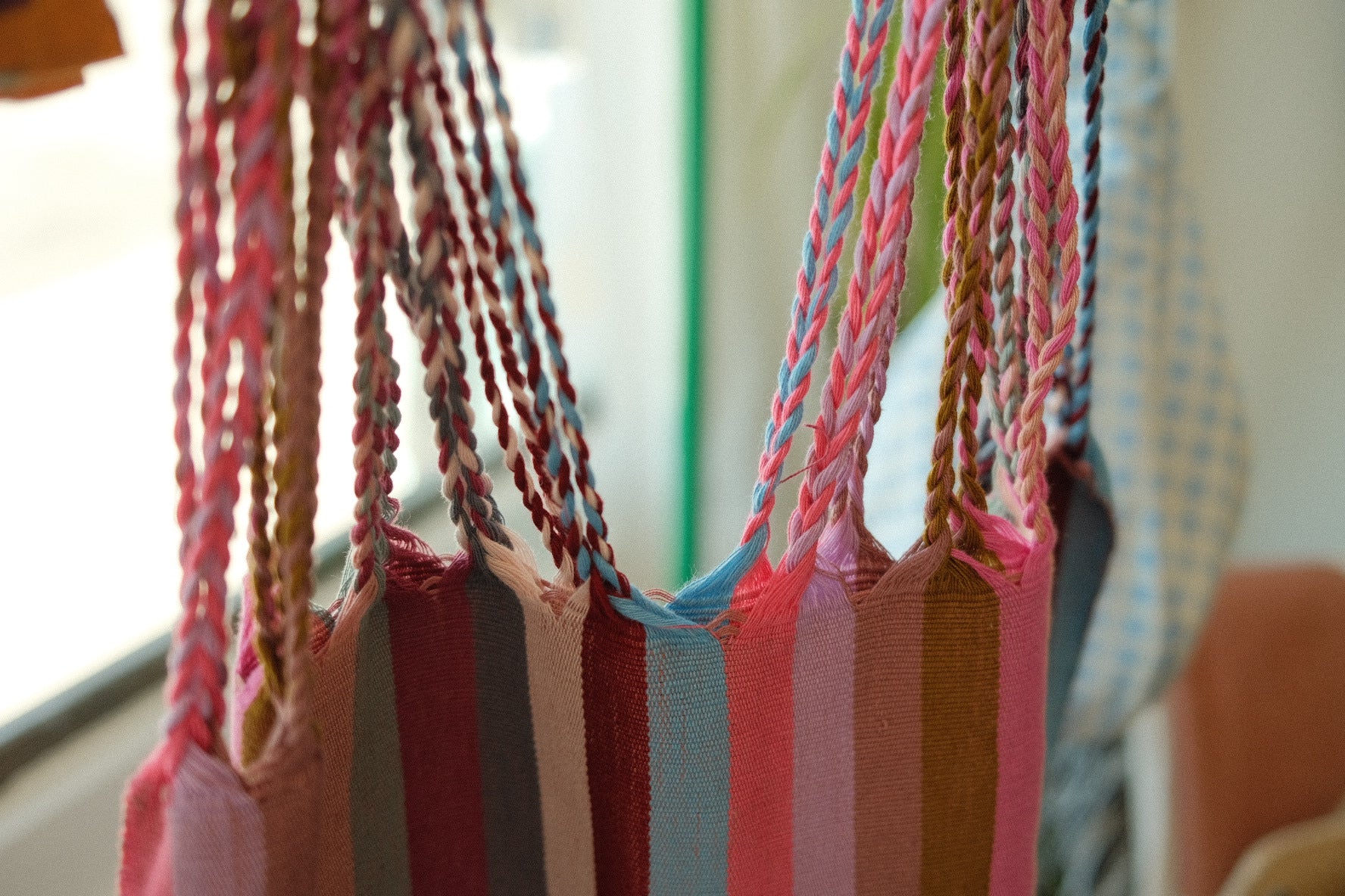 handwoven mexican tote bag