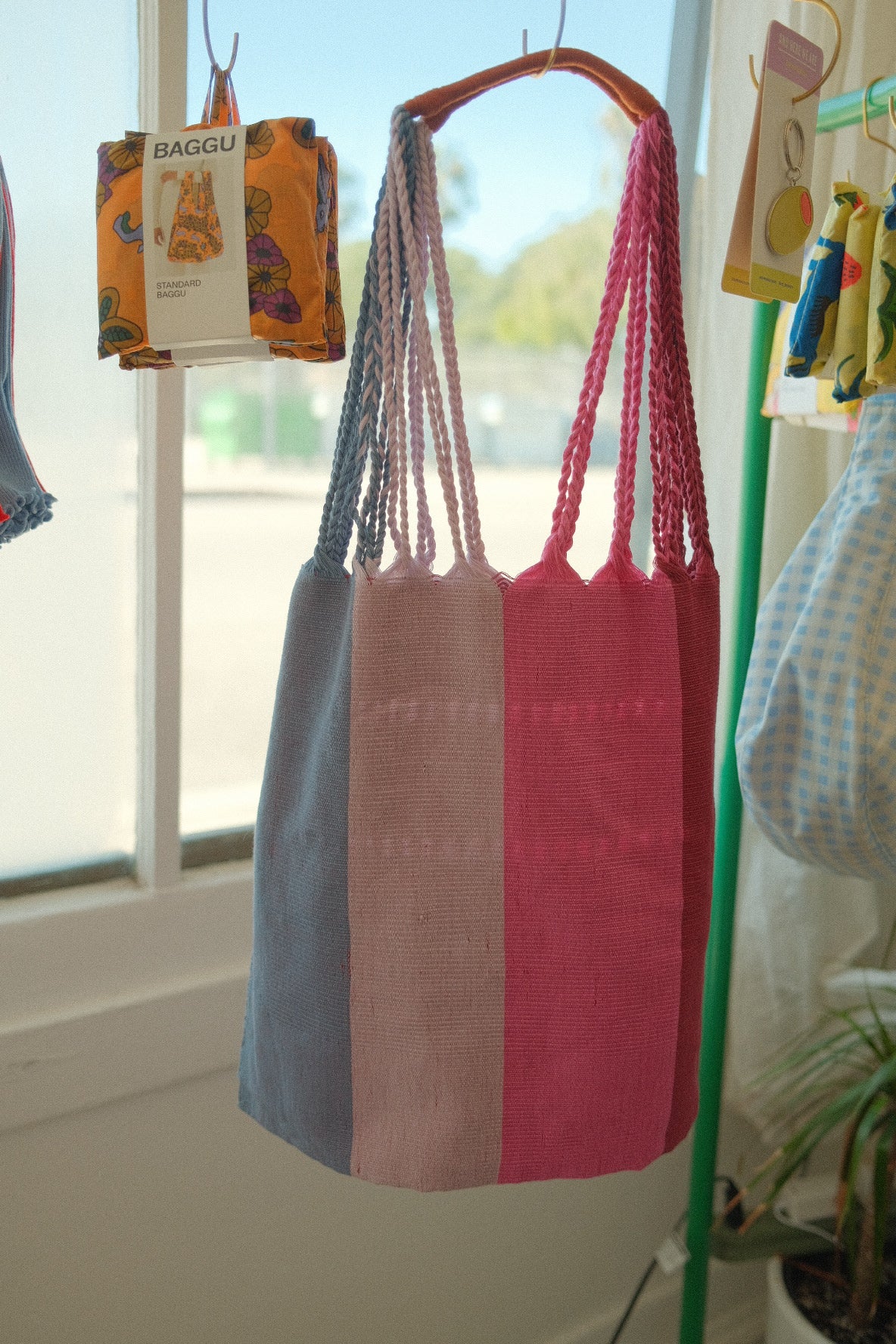 handwoven mexican tote bag