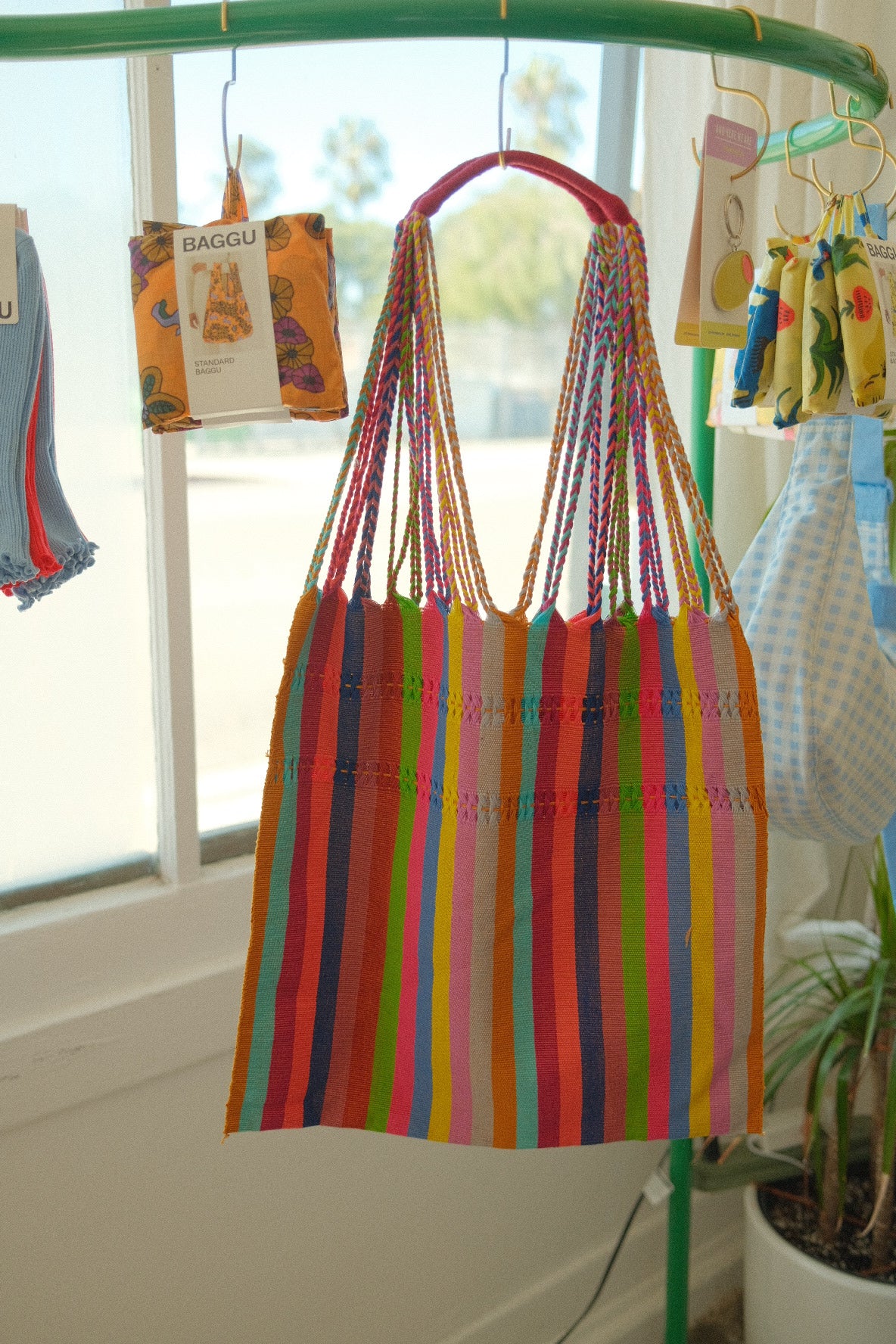 handwoven mexican tote bag