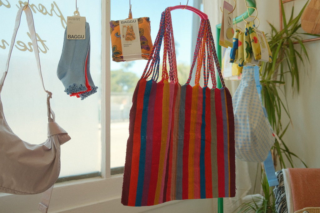 handwoven mexican tote bag