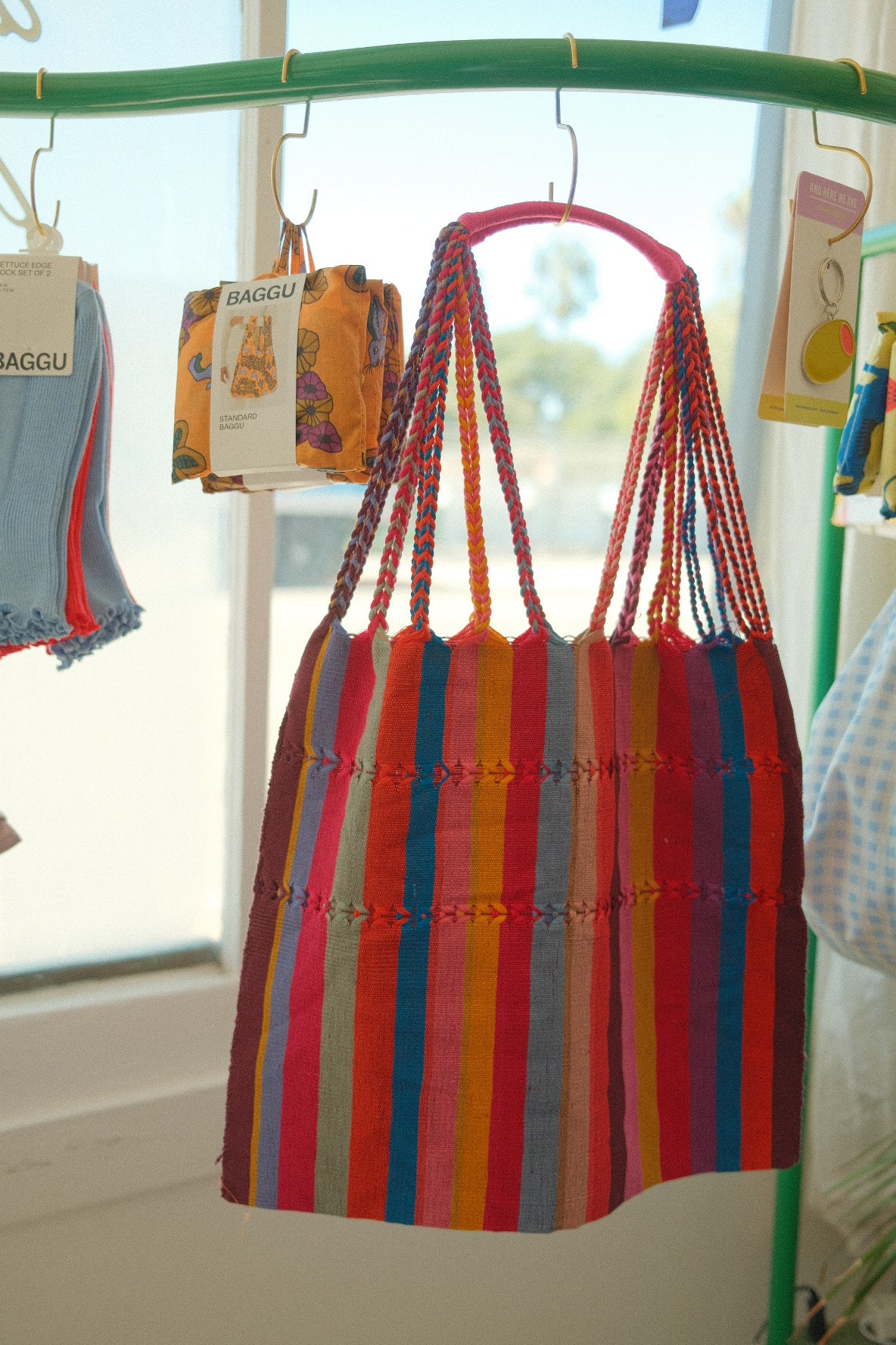 handwoven mexican tote bag