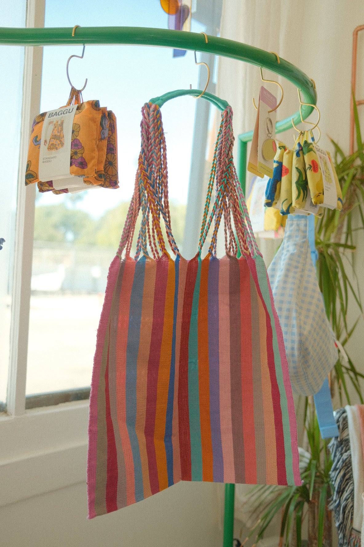 handwoven mexican tote bag