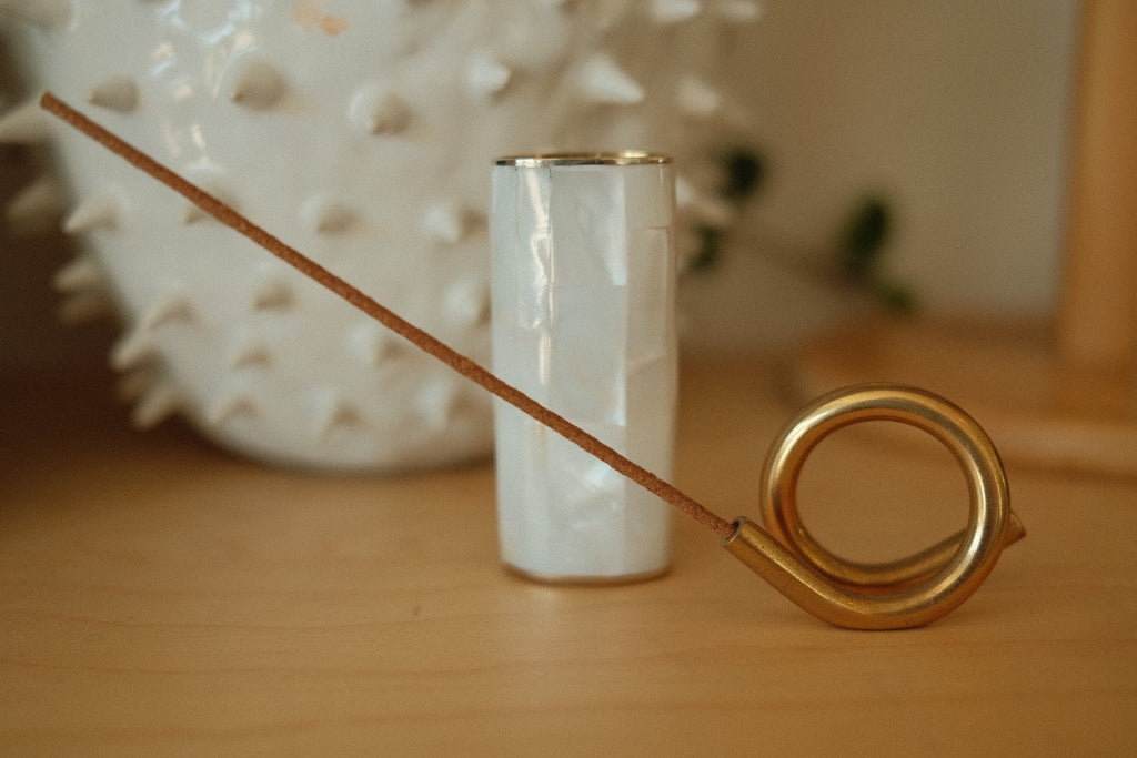 mother of pearl lighter holder