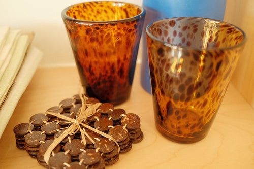 coconut shell coaster set