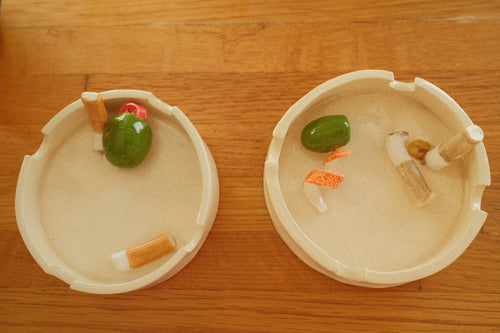 ceramic negroni ashtray