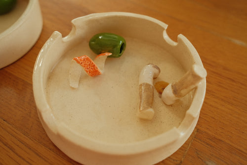 ceramic negroni ashtray