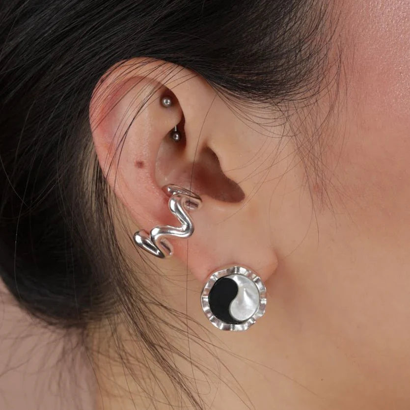 squiggly ear cuff