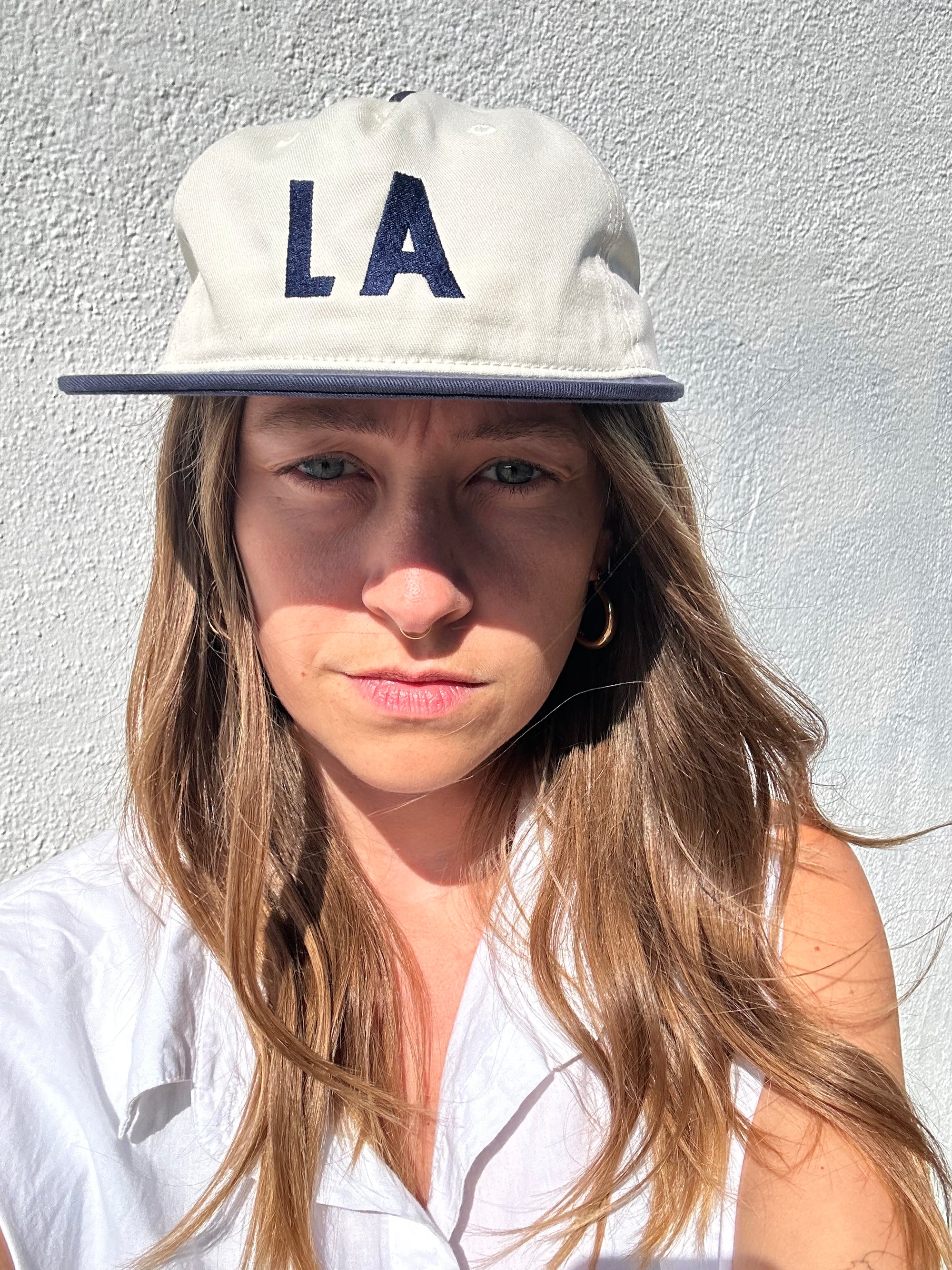 LA two tone union hat