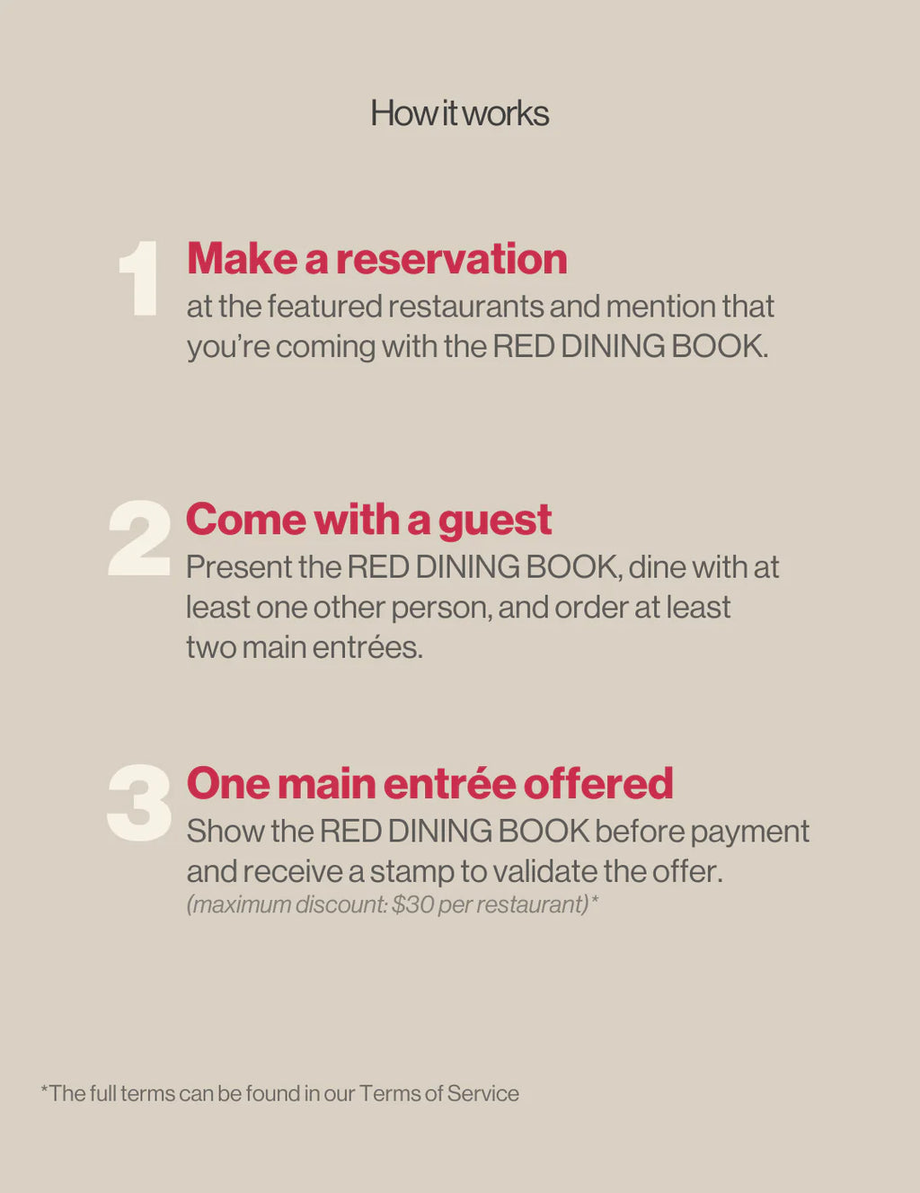 red dining book 2026