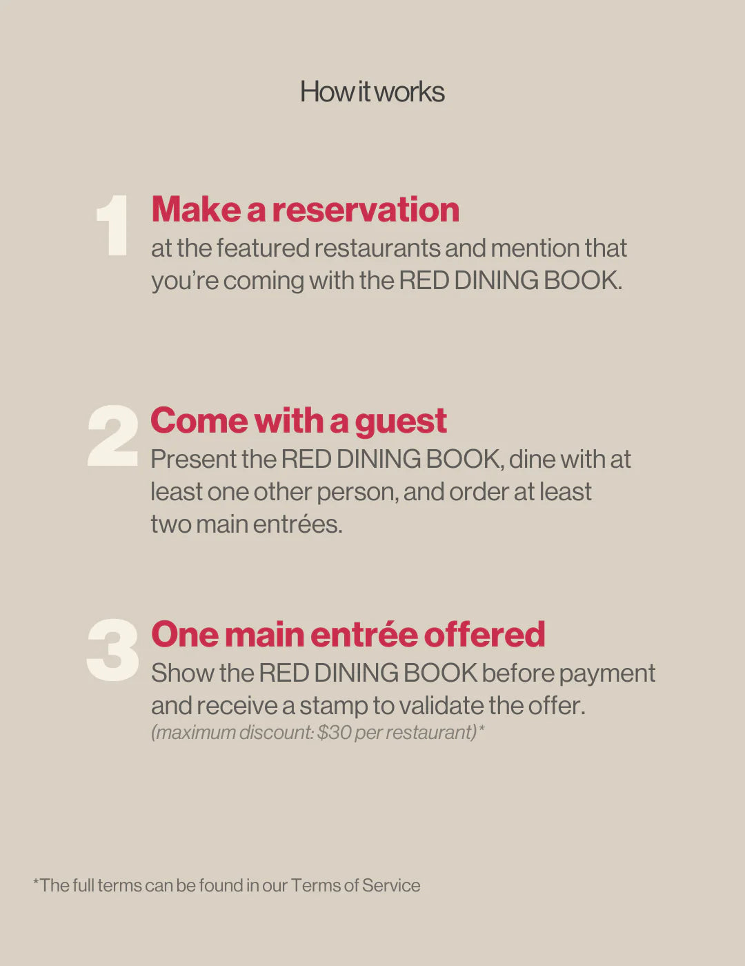 red dining book 2026