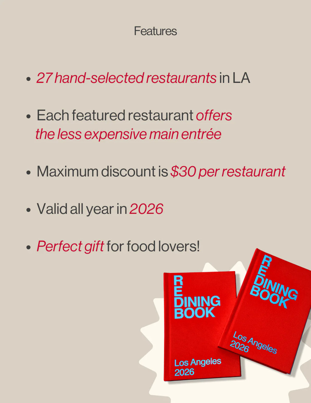 red dining book 2026