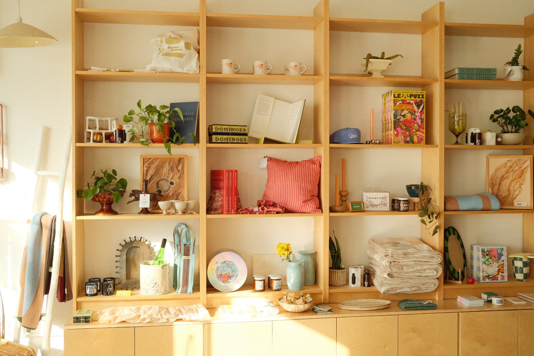 block printed 18x18 pillows