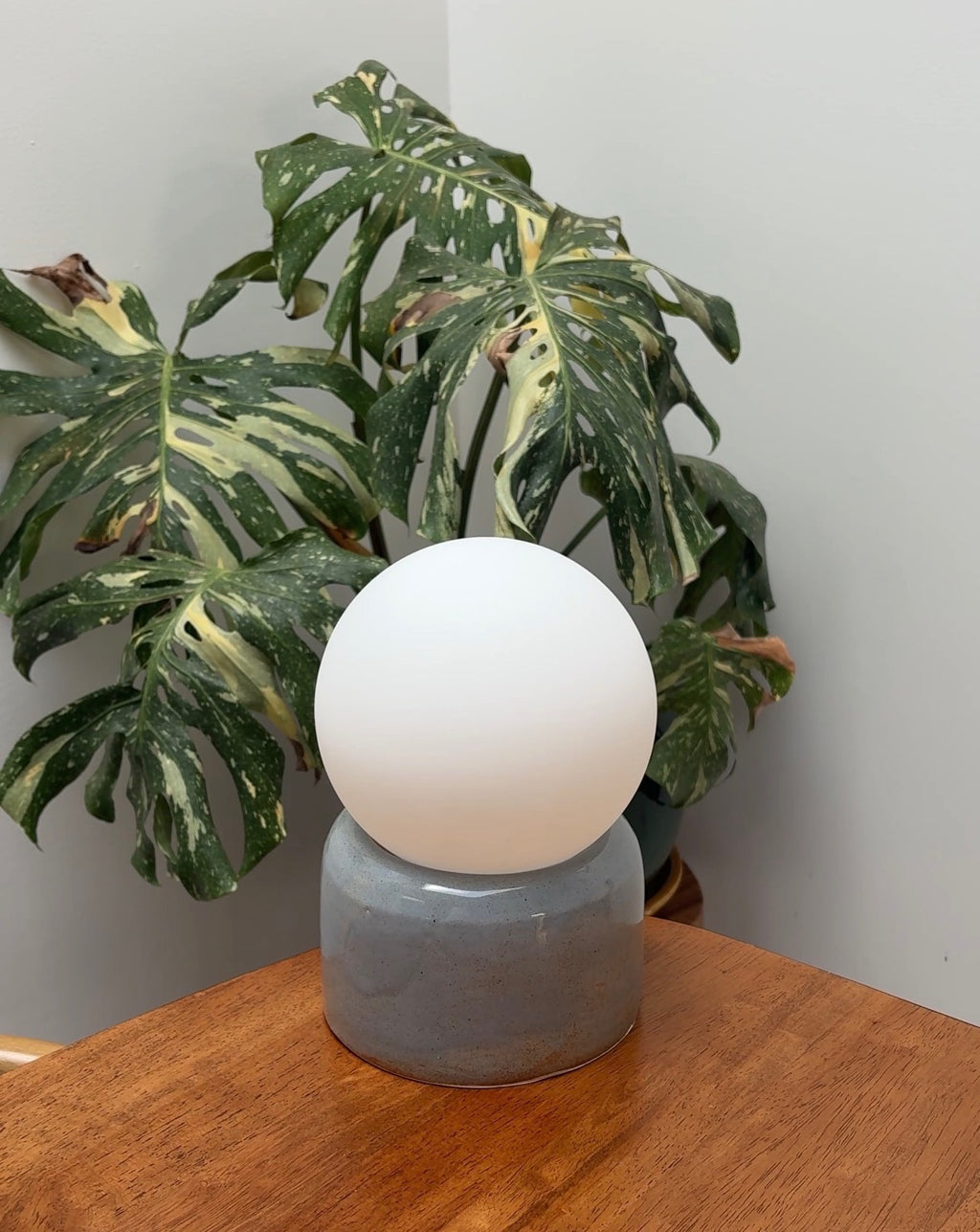 striped table lamps
