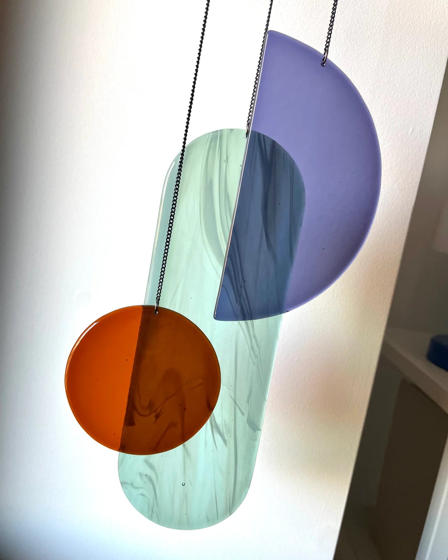 jewel fused glass art