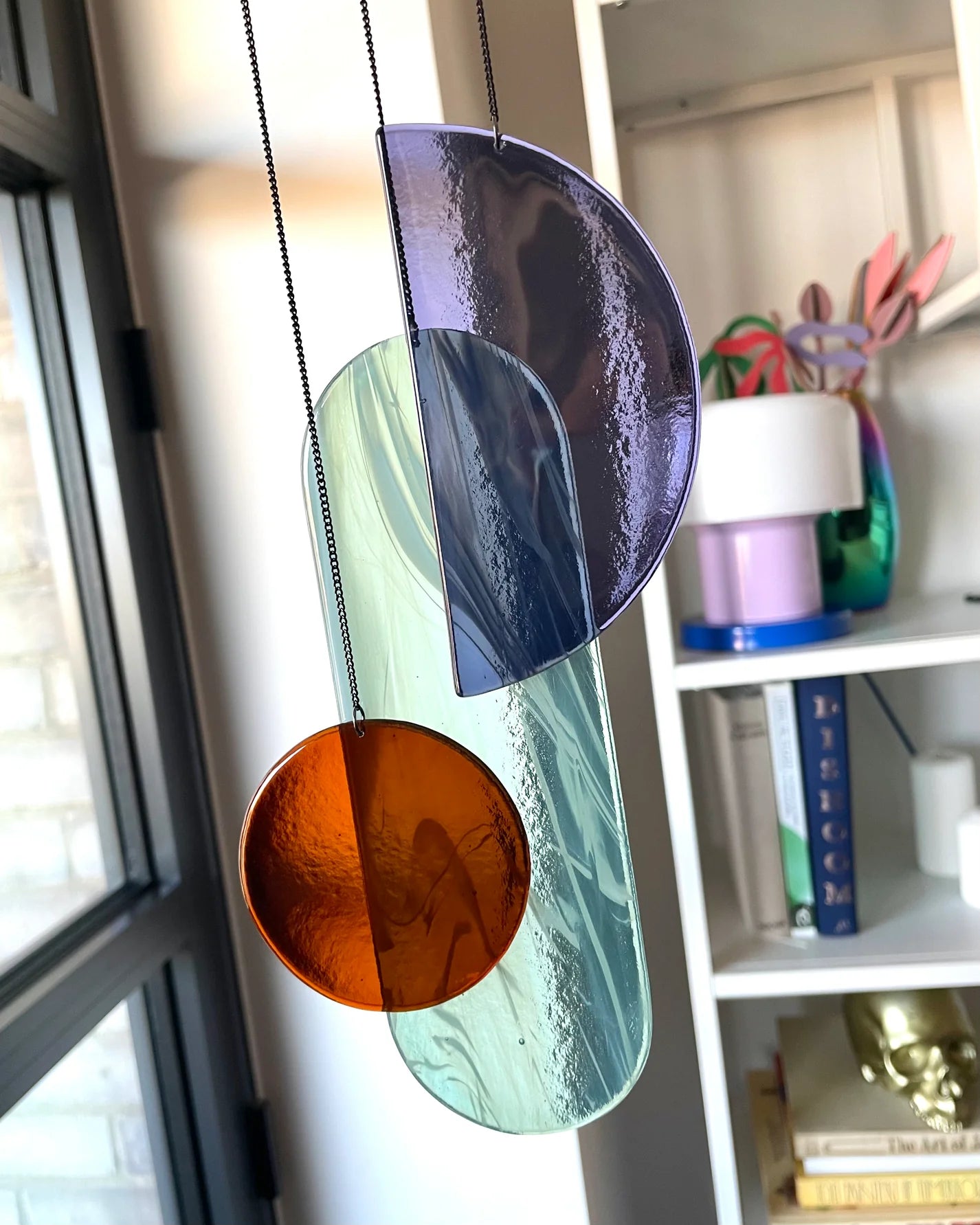 jewel fused glass art