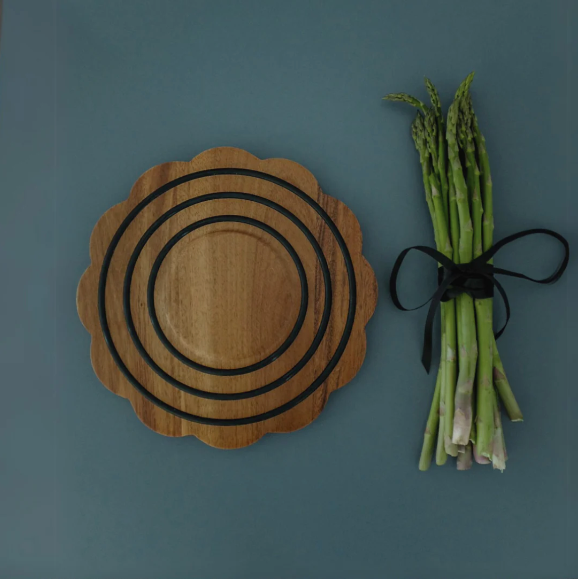 magnetic wooden trivet