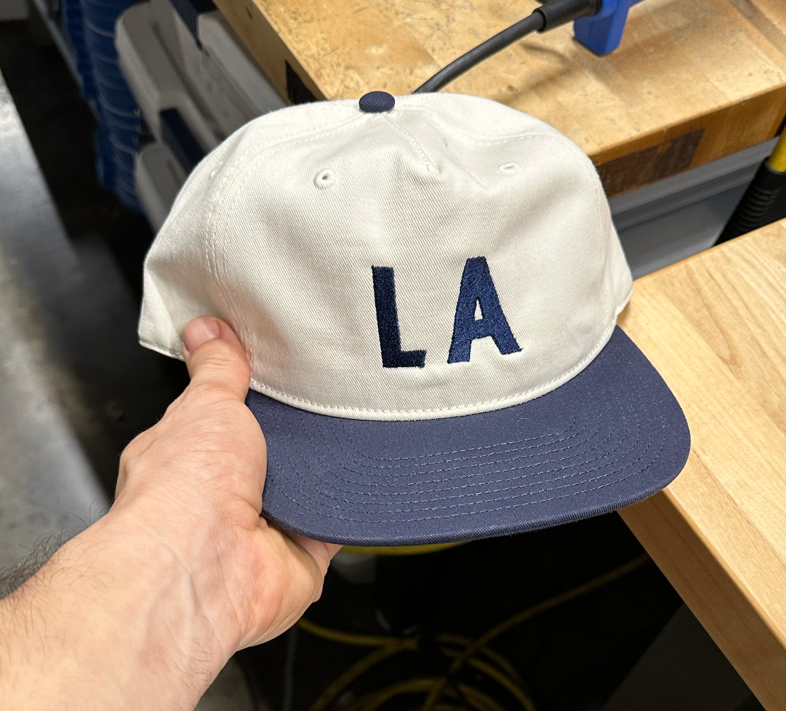 LA two tone union hat