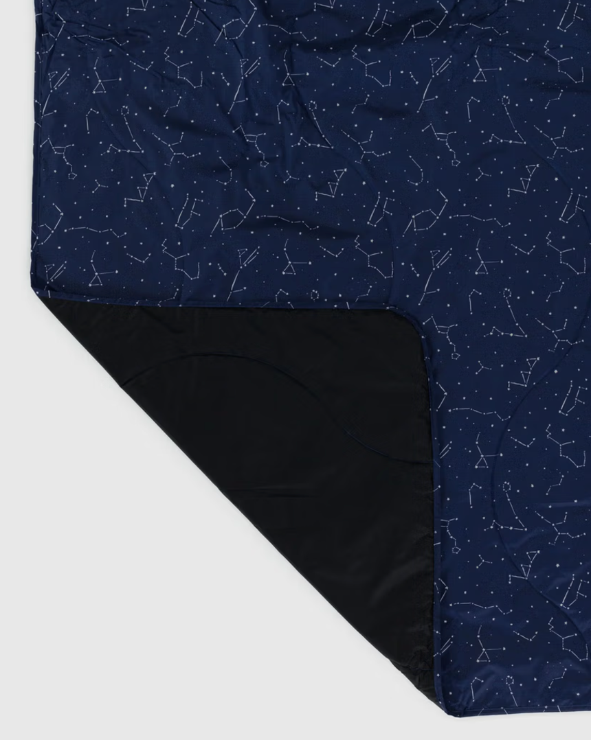 puffy picnic blanket - constellation midnight