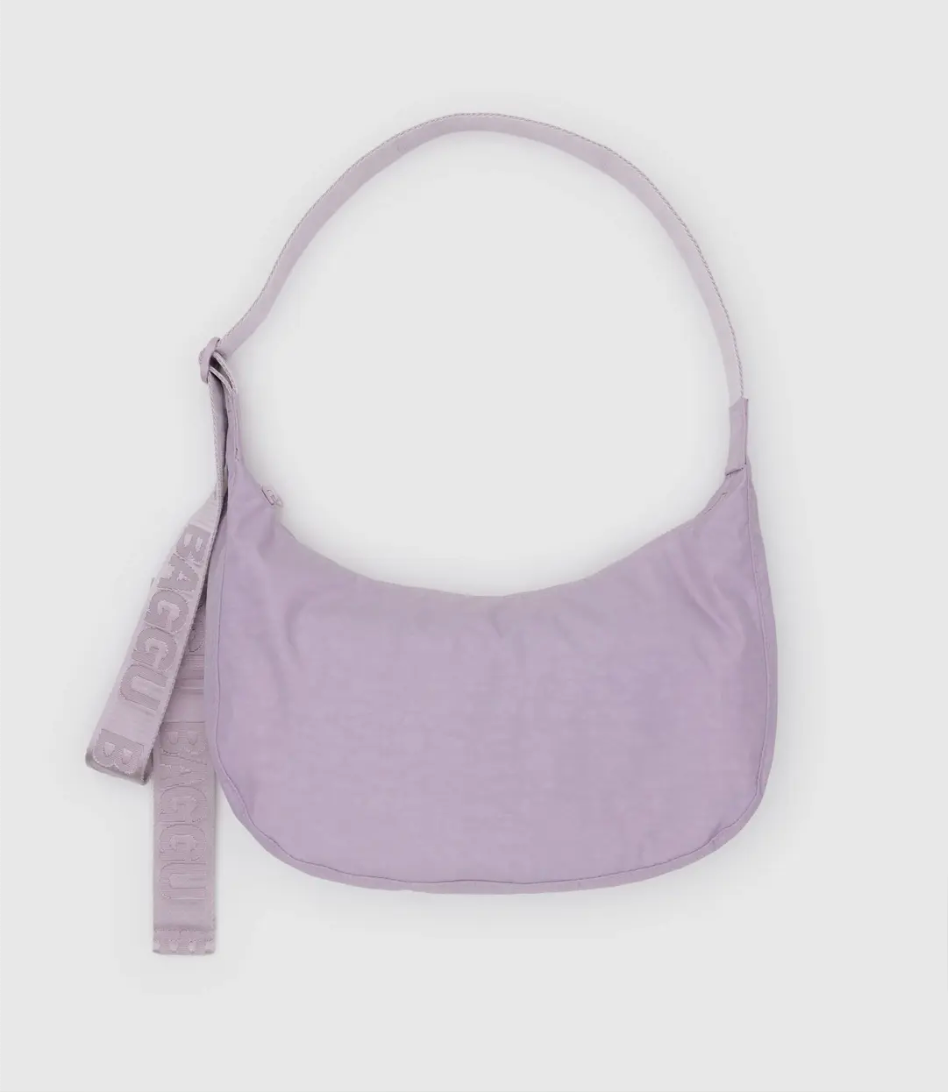 medium nylon crescent bag