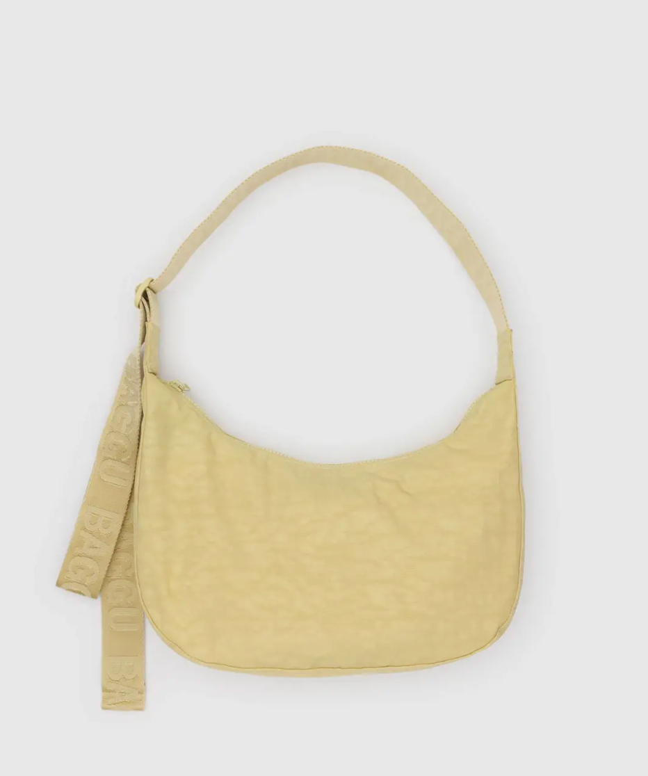 medium nylon crescent bag