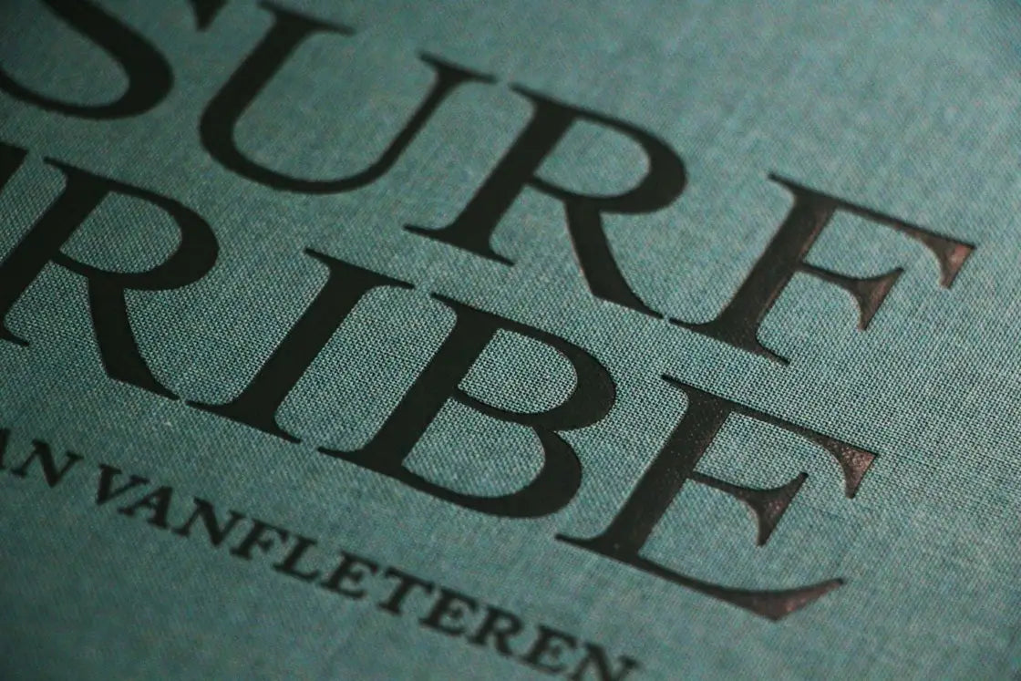 surf tribe hardcover book
