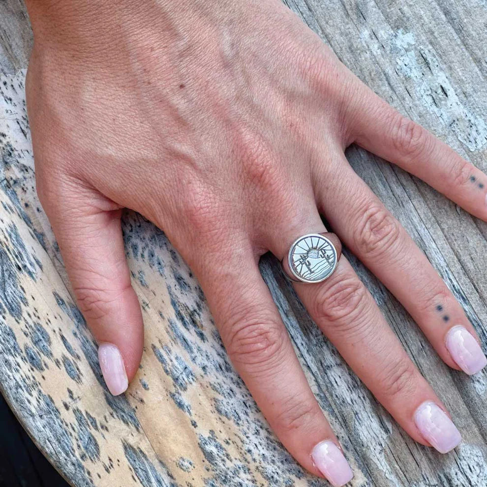 desert dreams sterling silver adjustable ring