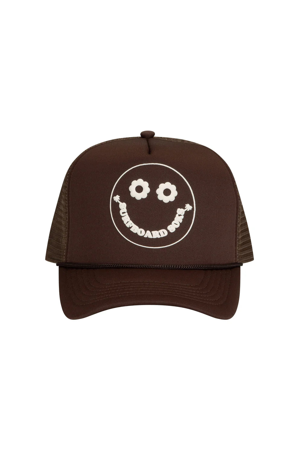 smiley trucker hat
