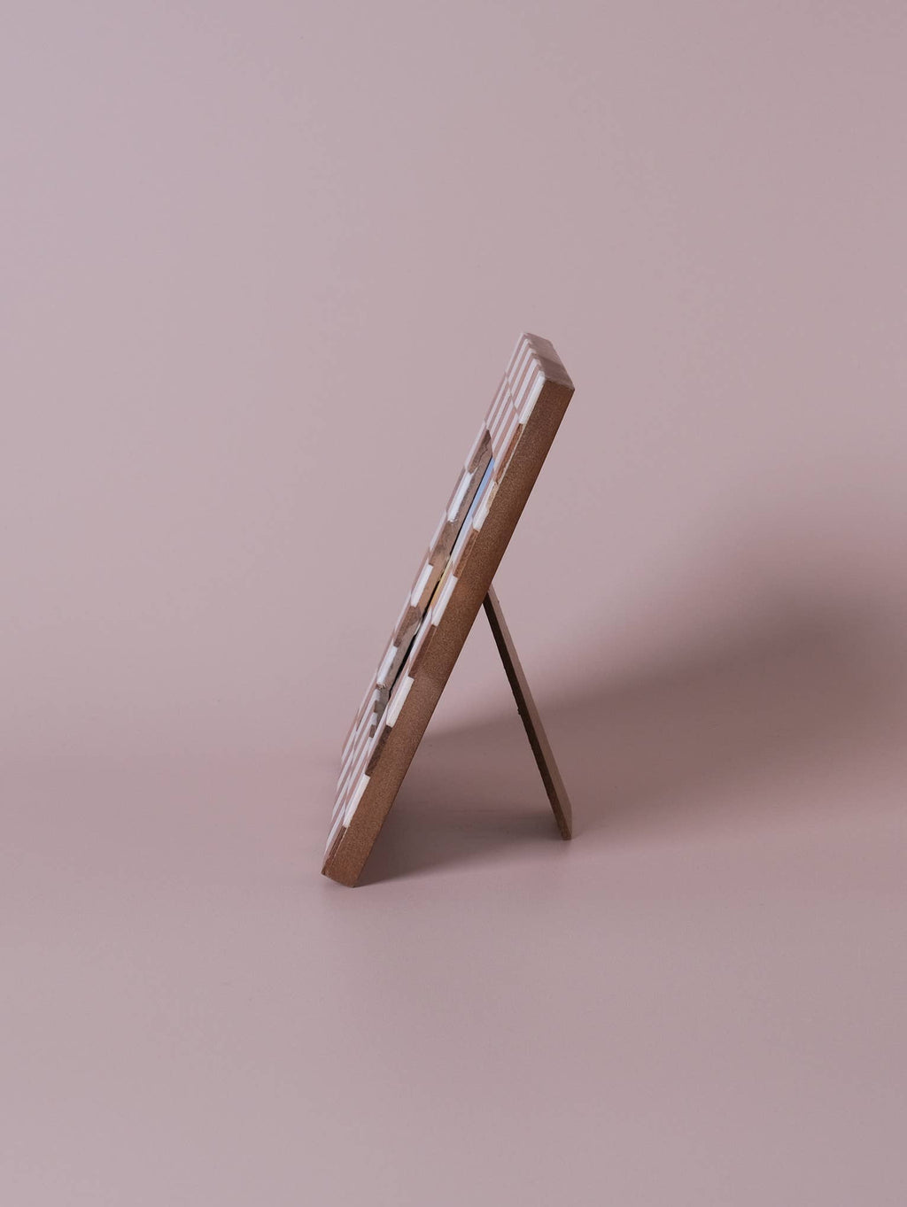 checkered photo frame 5x5