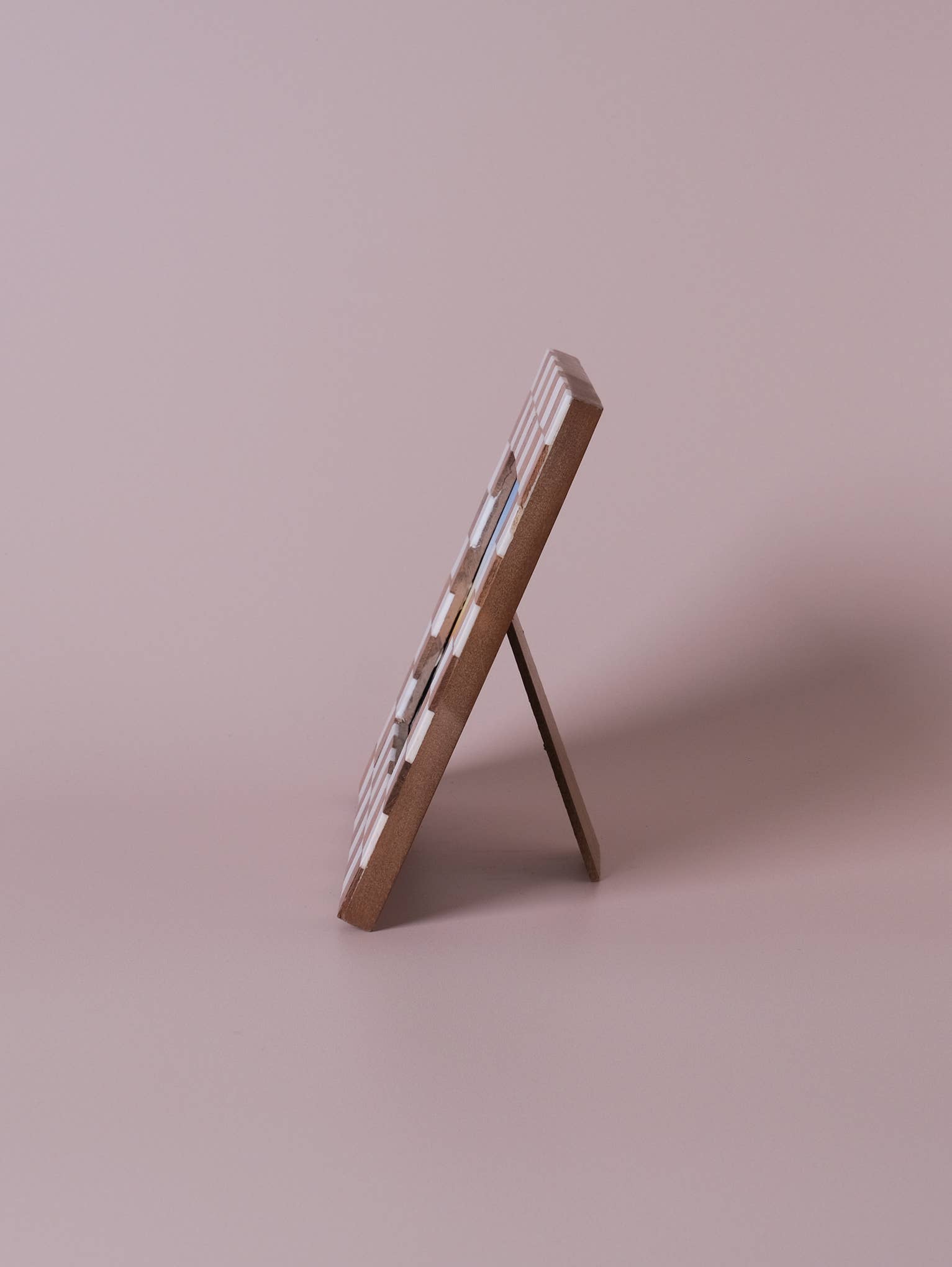 checkered photo frame 5x5