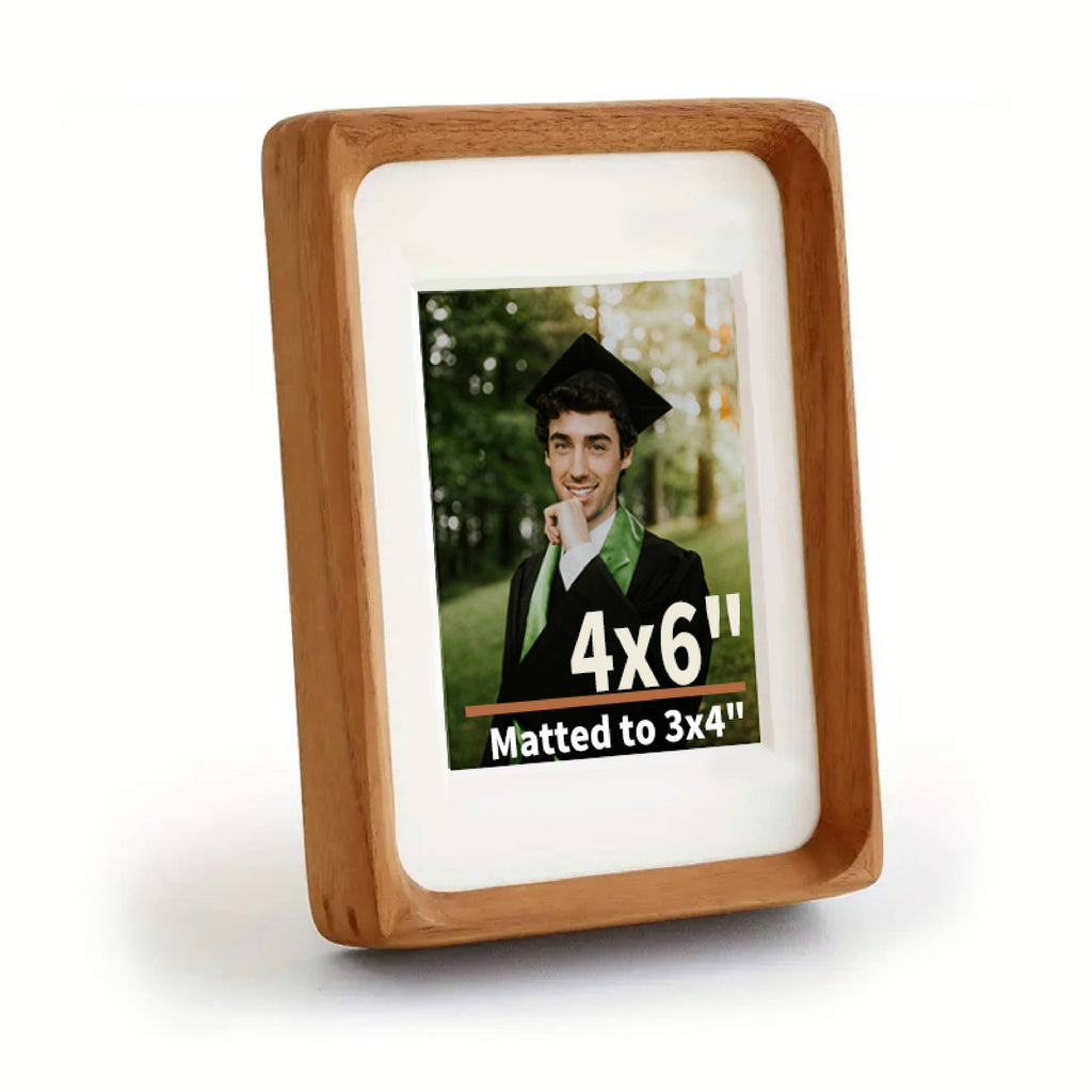 4x6" picture frame | solid wood