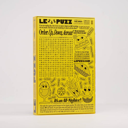 the diner 1000 piece puzz