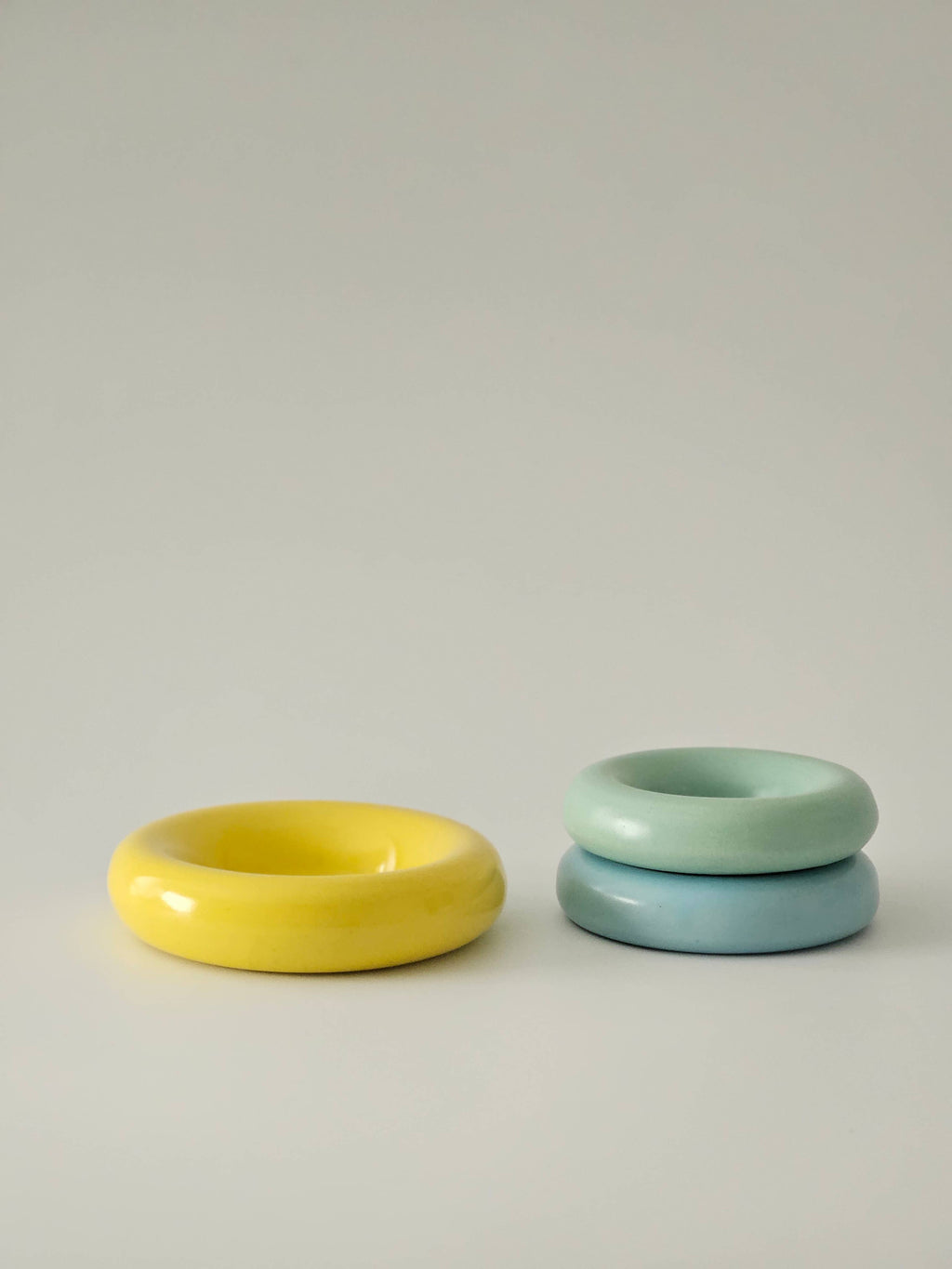 handmade donut dish