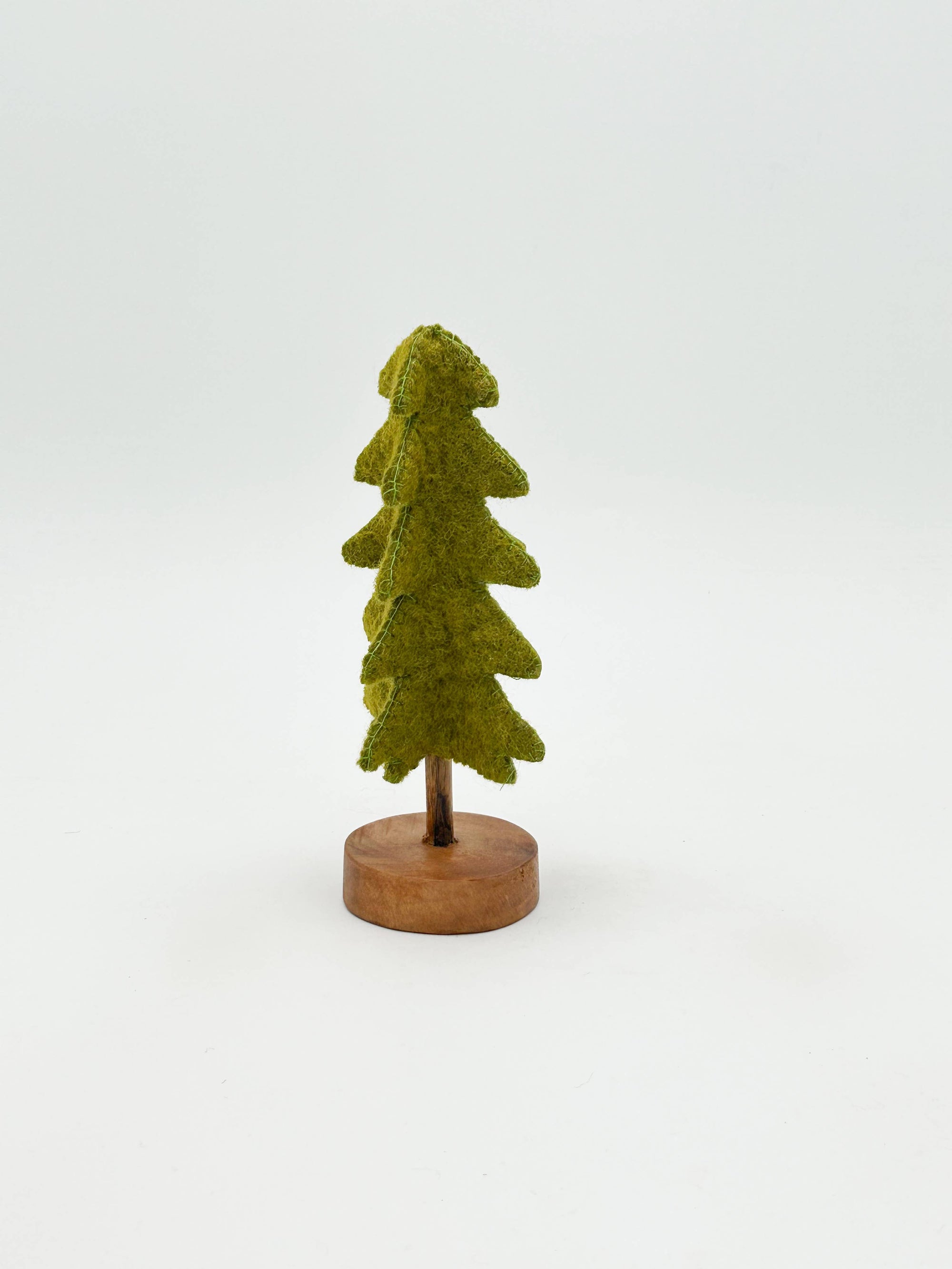 felt wooden base tree medium