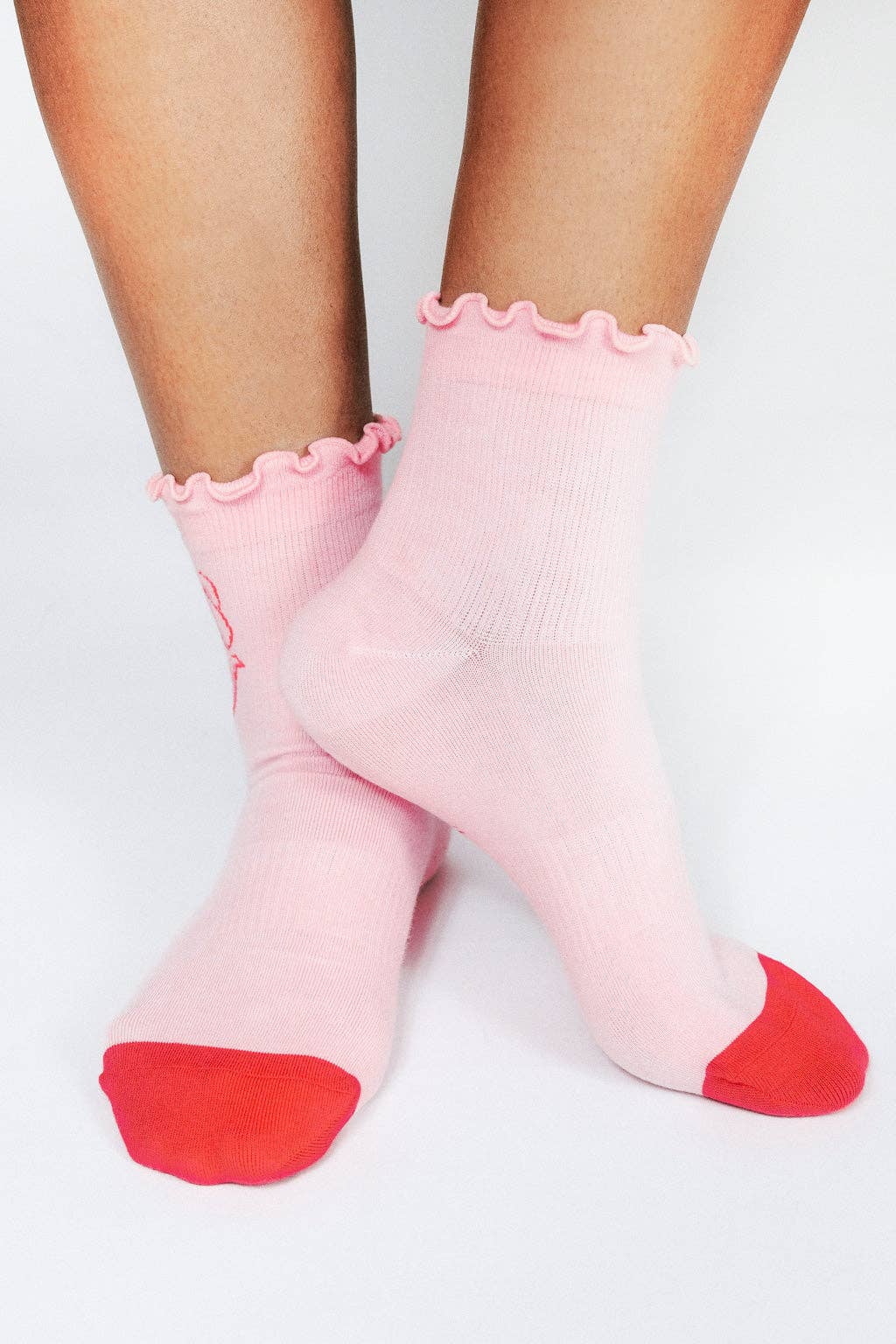 flora ankle sock by jordan kay