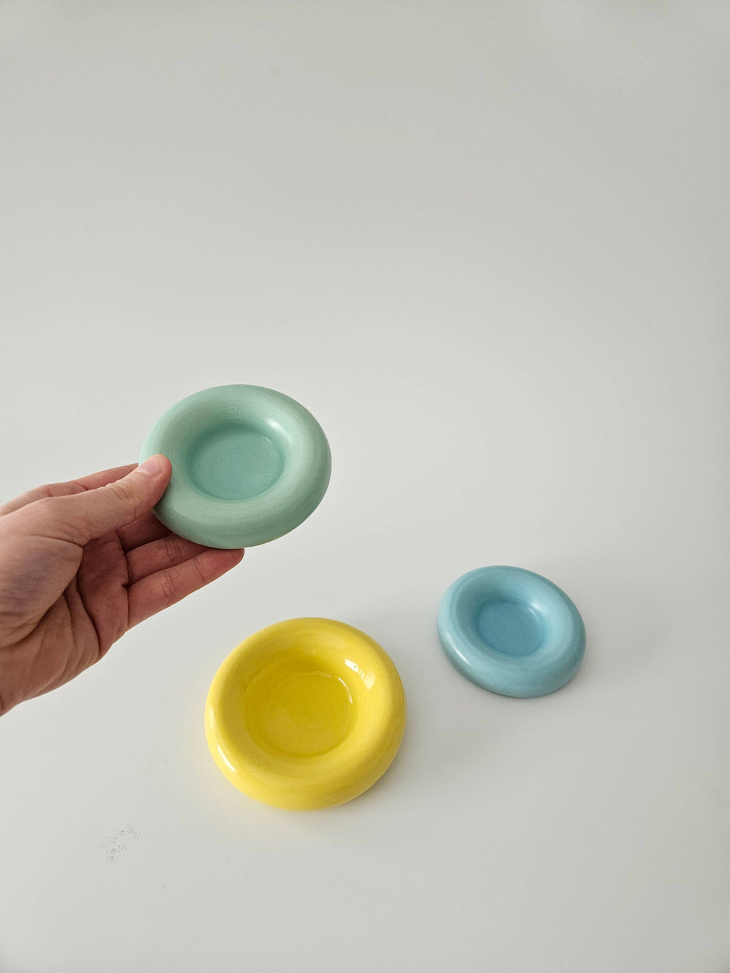 handmade donut dish