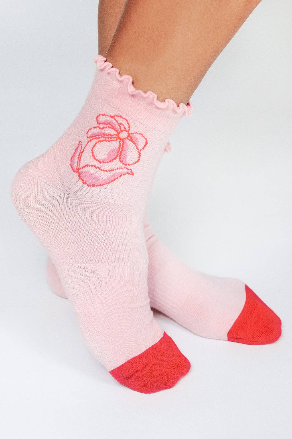 flora ankle sock by jordan kay