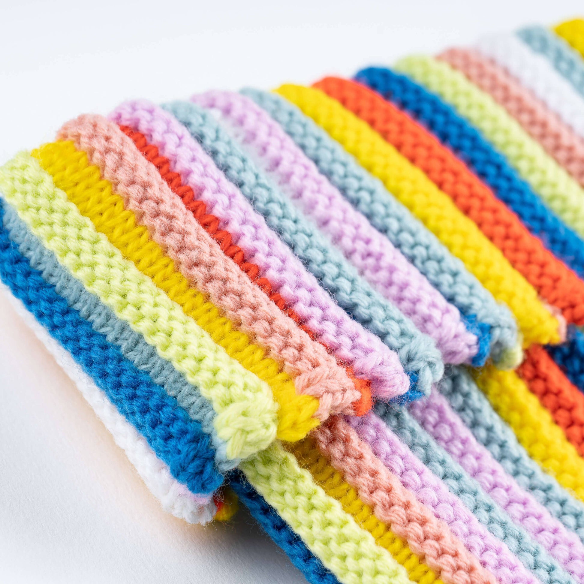 circus stripe beanie