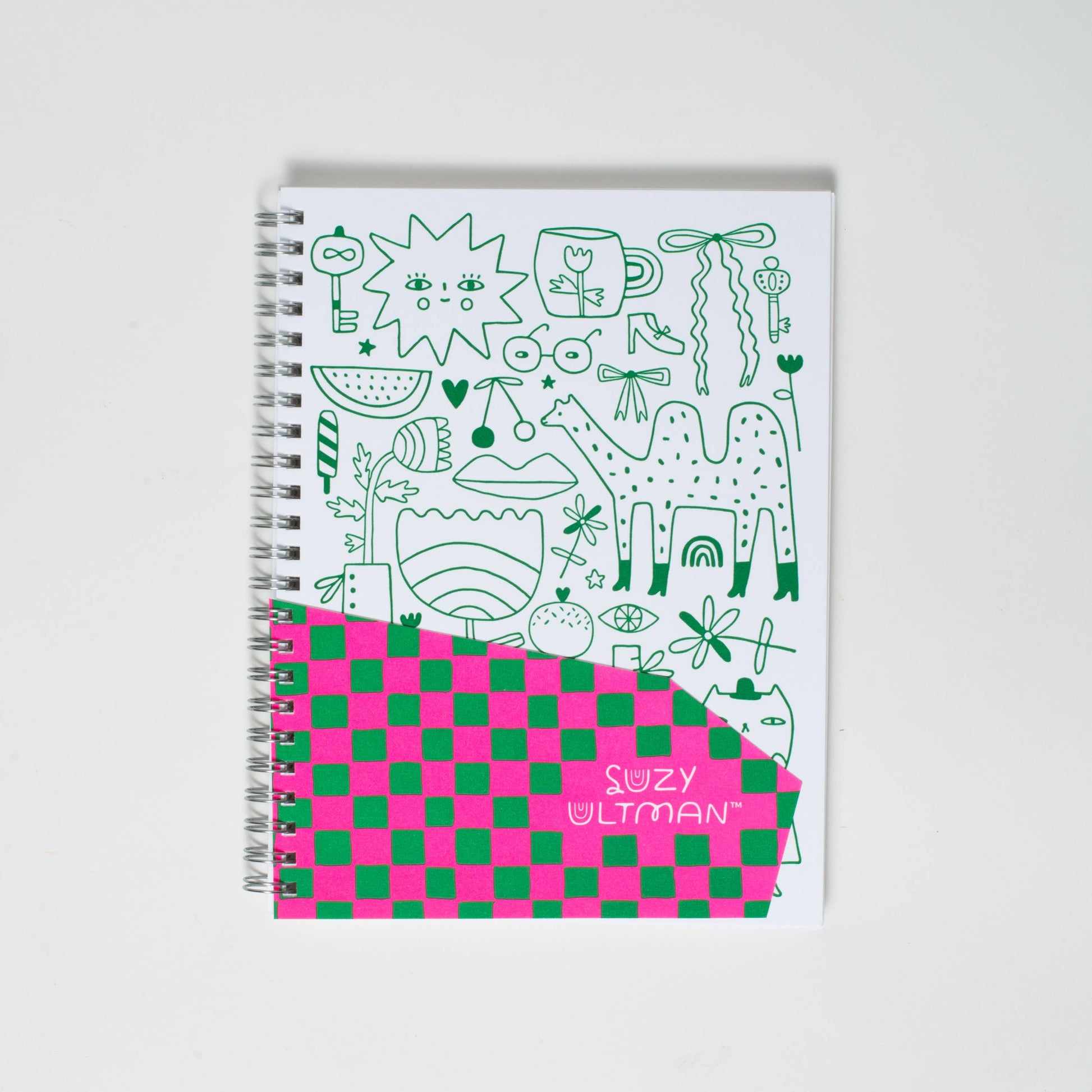 doodles letterpress notebook