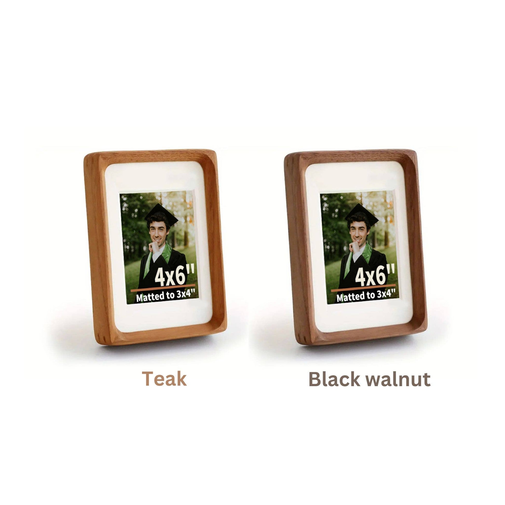 4x6" picture frame | solid wood