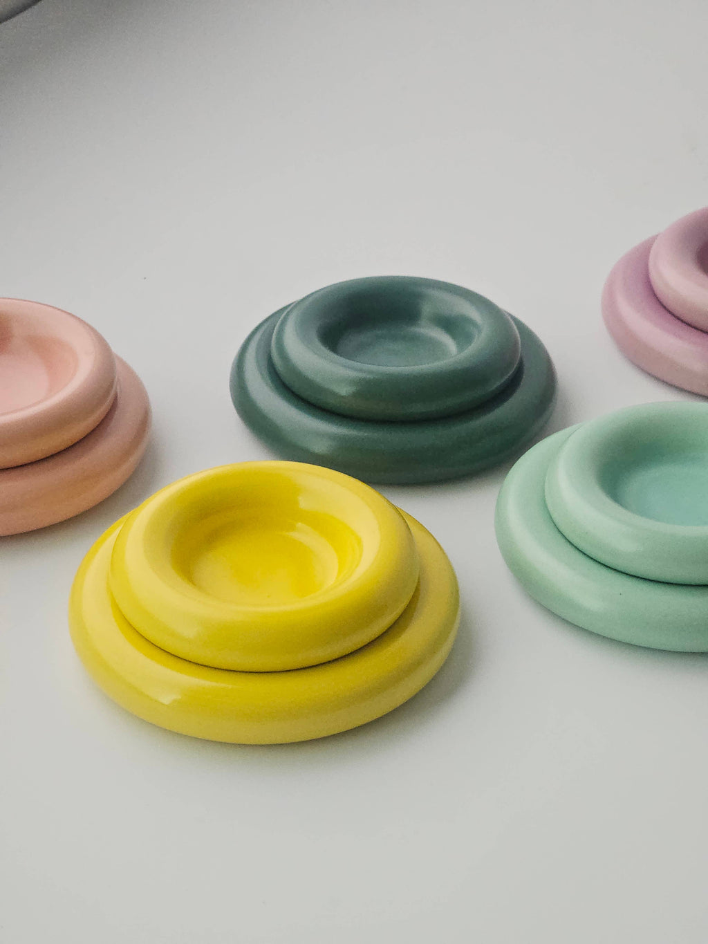 handmade donut dish