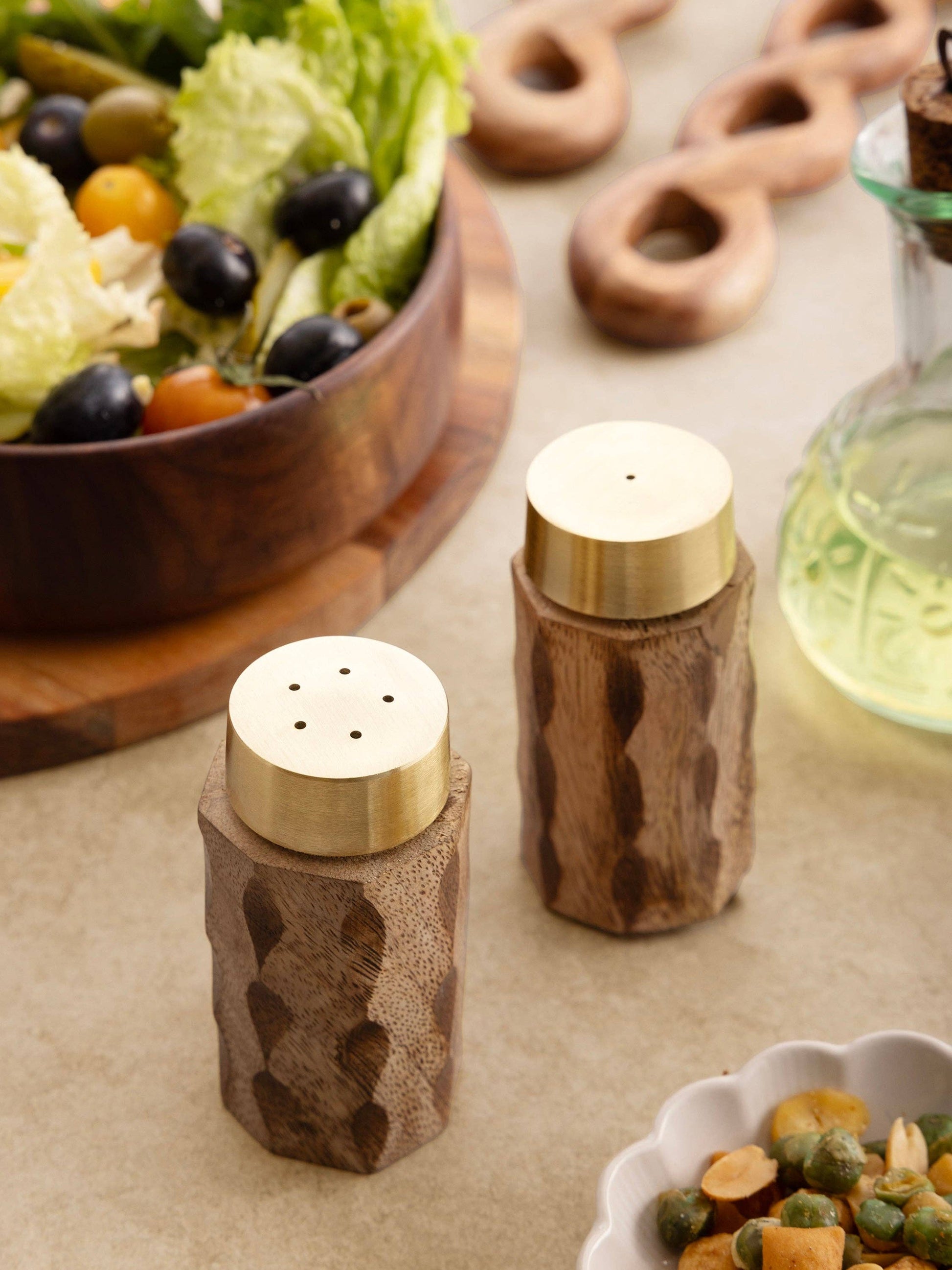 macello salt + pepper shakers