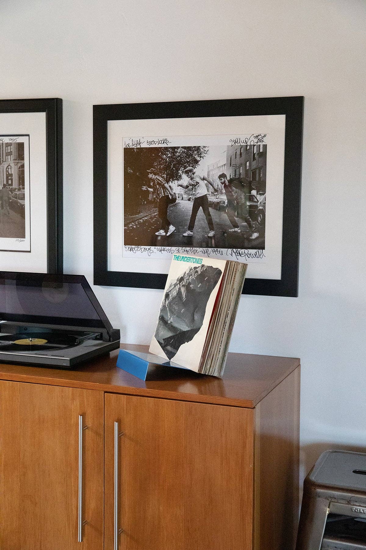 steel LP stand