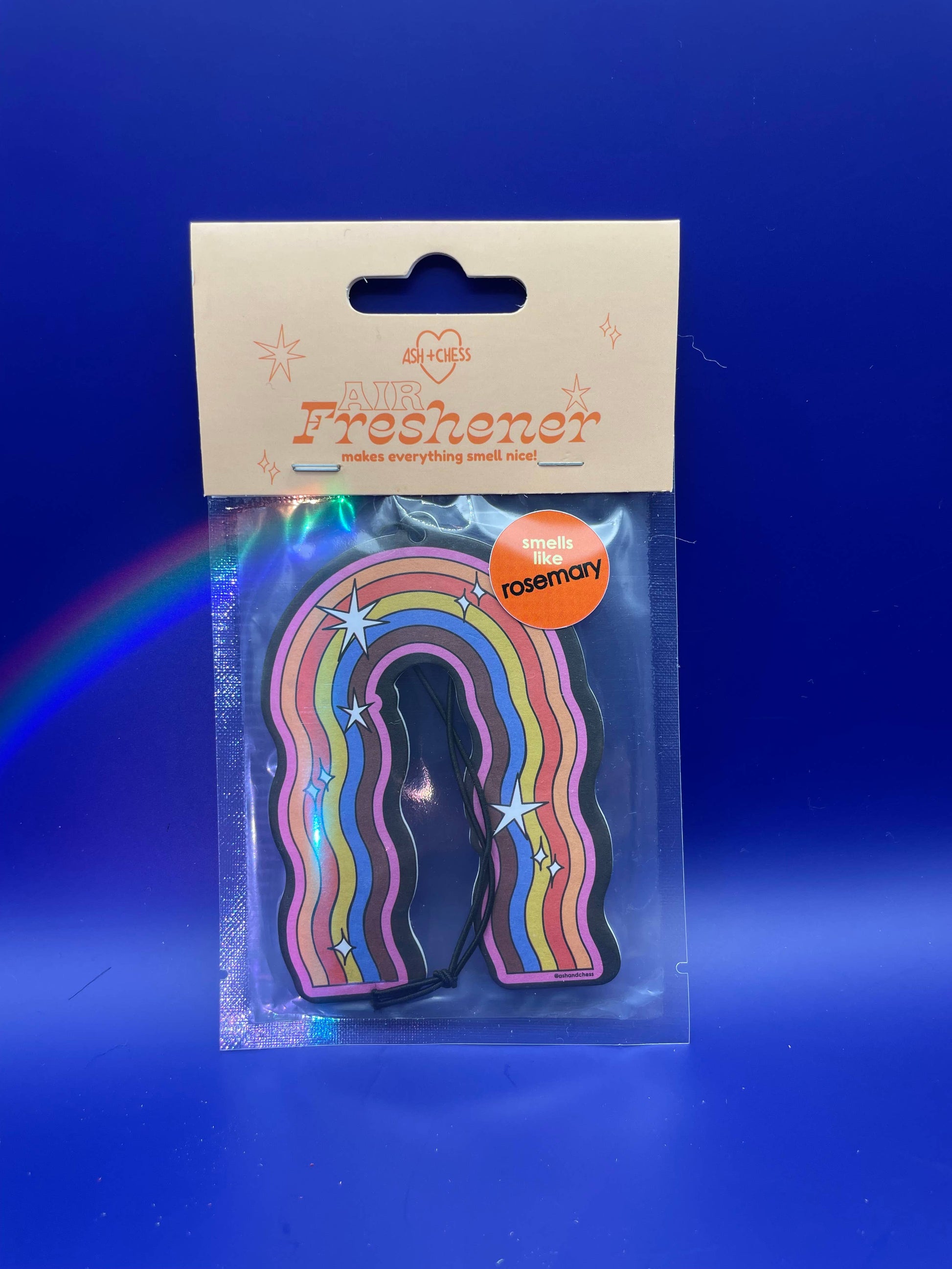 air freshener - rainbow (rosemary scented) 