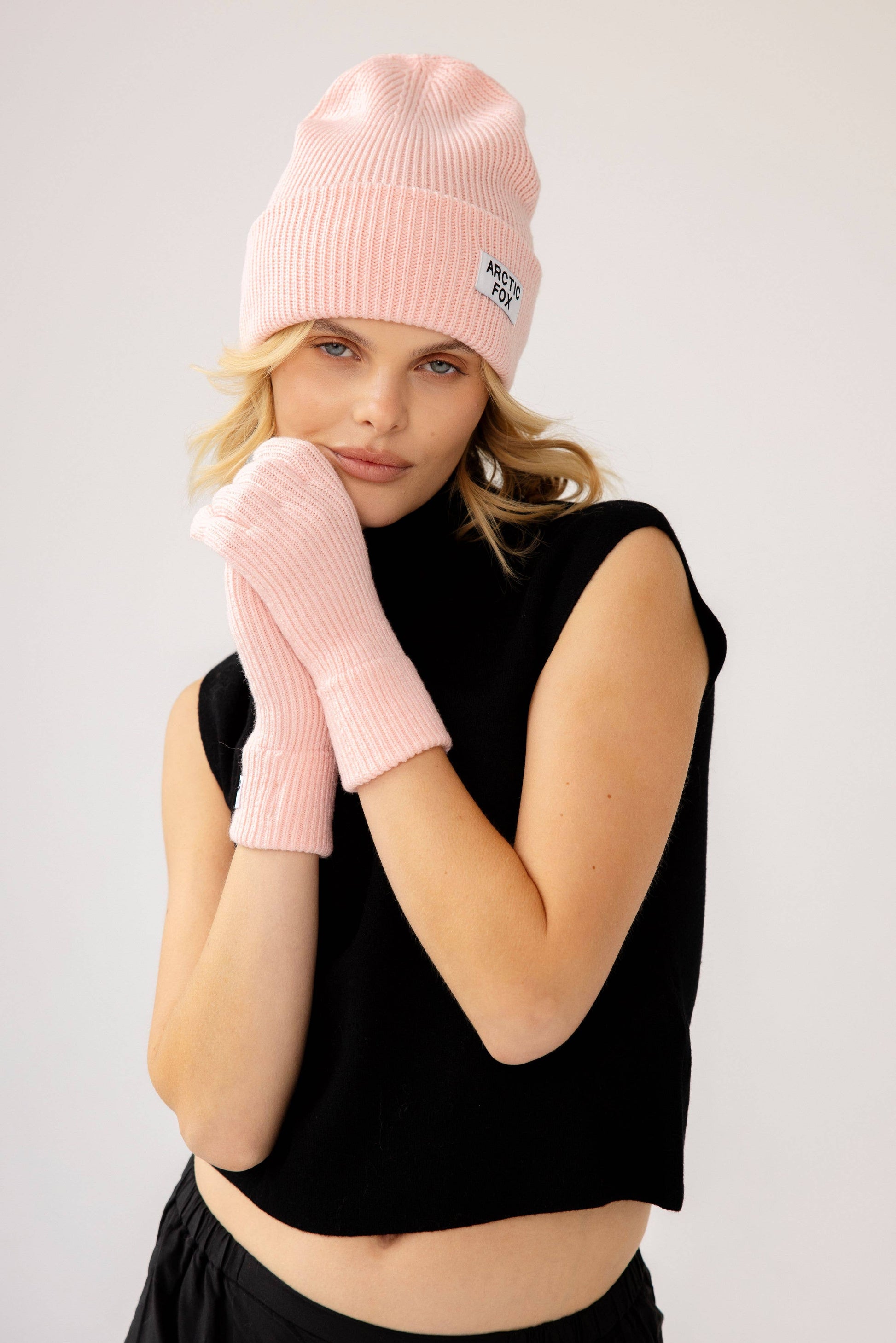 the recycled bottle beanie