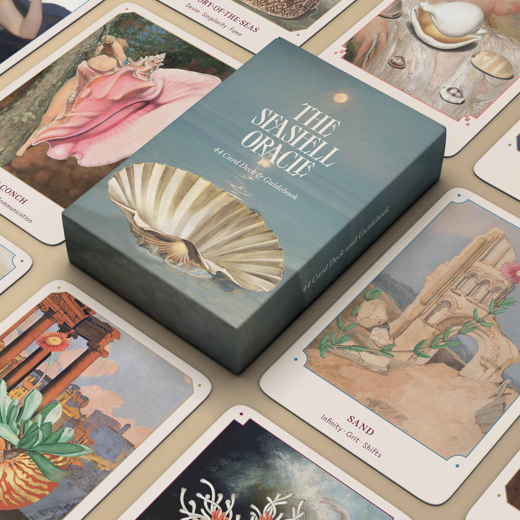 the seashell oracle: 44 card deck and guidebook