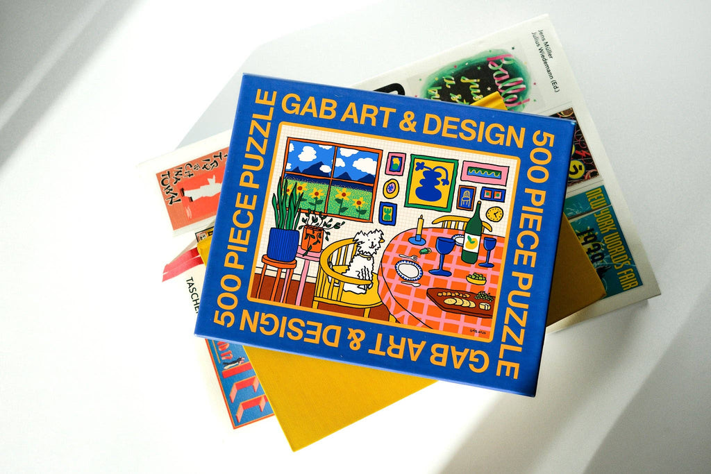 happy home illustrated 500-piece jigsaw puzzle