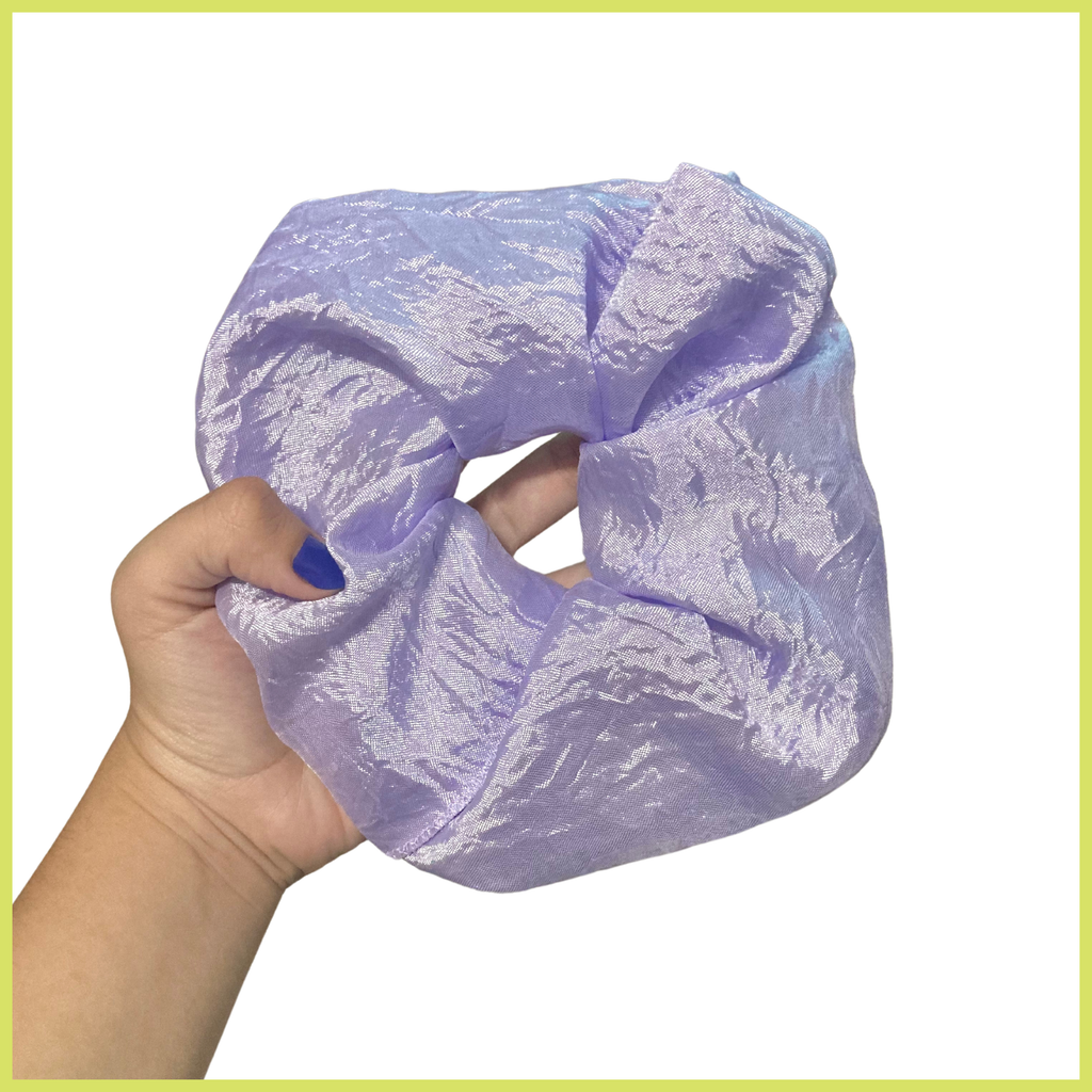 periwinkle oversized scrunchie
