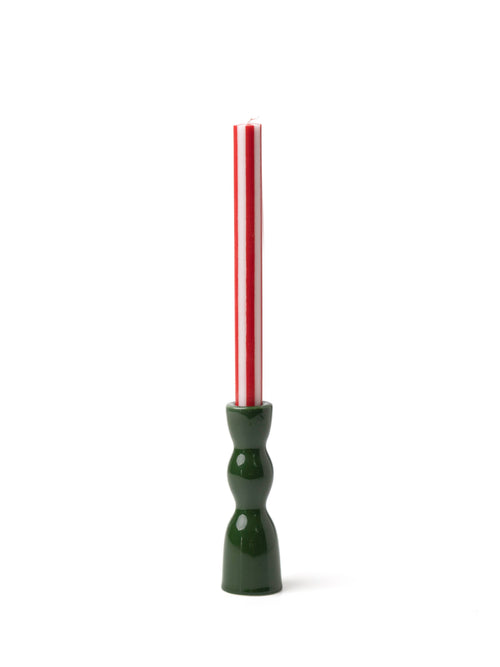 wave candleholder - low
