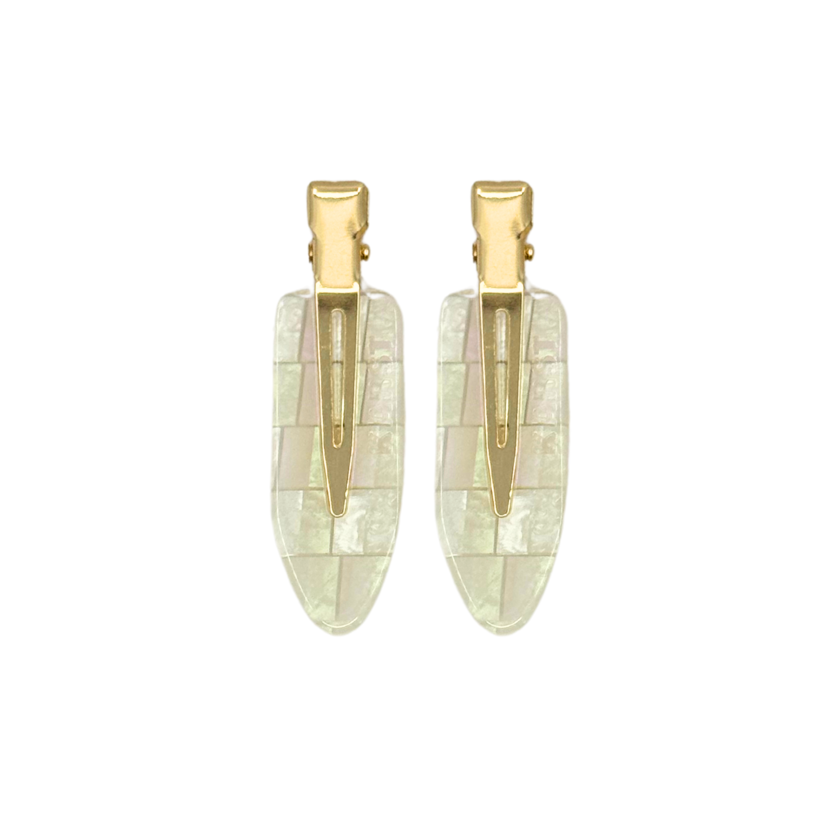 creaseless clips (set of 2) — starlight tile