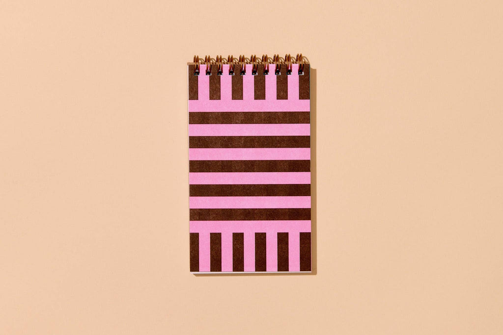 riviera letterpress pocket spiral notebook